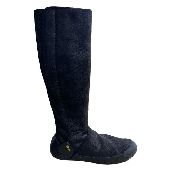 Vibram Furoshiki Shearling‎ High Boots Women's Black Size S (38/39) Size 7 - Picture 3 of 8
